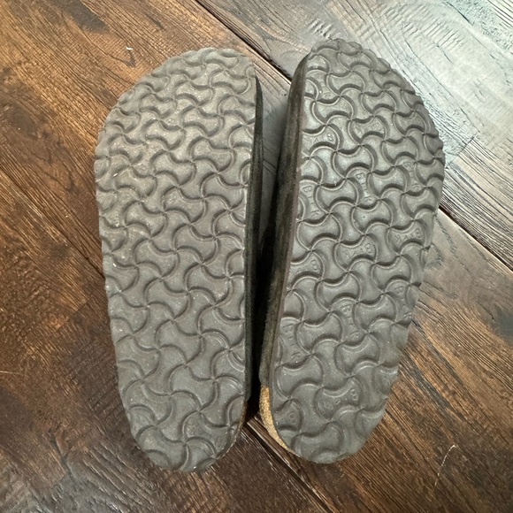 Birkenstock Suede Mocha Brown Boston Clogs Size 40 - Picture 13 of 13